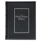 NLT Family Heritage Bible Thumb Index Black (Black Letter Edition)