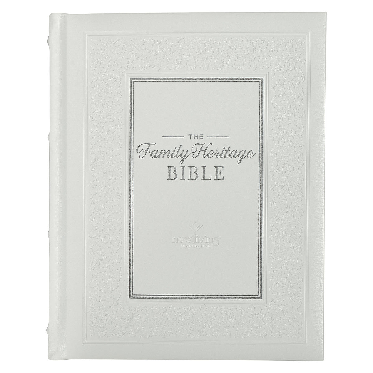 NLT Family Heritage Bible Thumb Index White (Black Letter Edition)