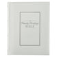 NLT Family Heritage Bible Thumb Index White (Black Letter Edition)