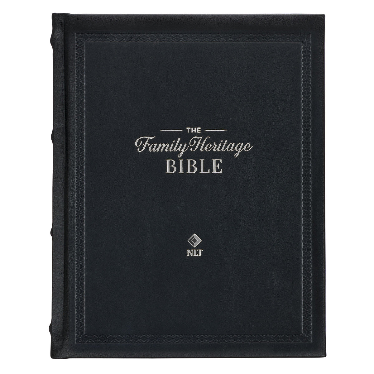 NLT Family Heritage Bible Thumb Index Black (Black Letter Edition)