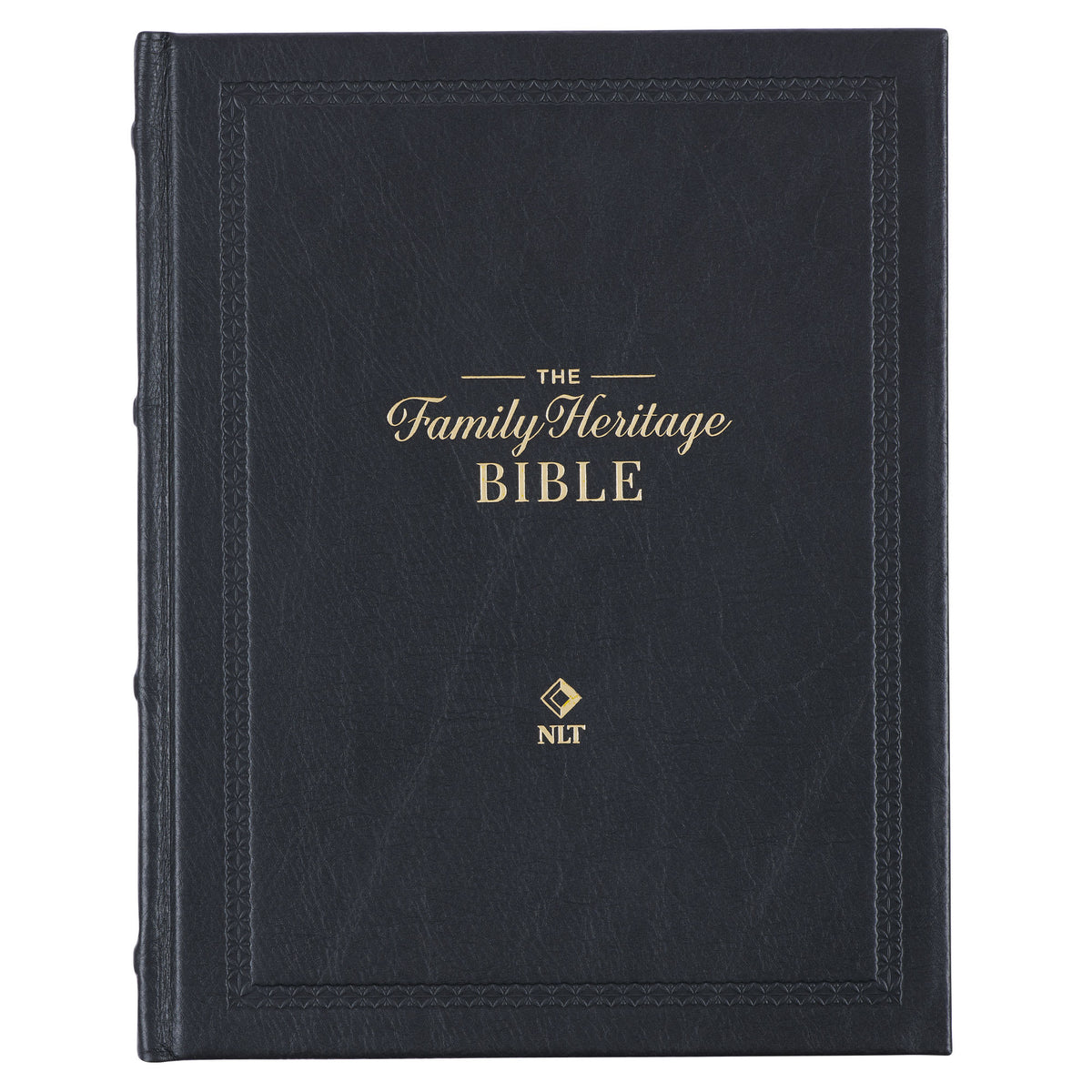 NLT Family Heritage Bible Thumb Index Black (Black Letter Edition)
