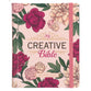 KJV My Creative Bible Pink Floral With Elastic Band (Black Letter Edition)