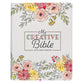KJV My Creative Bible White Floral (Black Letter Edition)