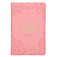 KJV Deluxe Gift Bible Zipper Closure Thumb Index Pink (Red Letter Edition)