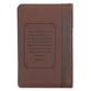 KJV Deluxe Gift Bible Zipper Closure Thumb Index Brown Lion (Red Letter Edition)