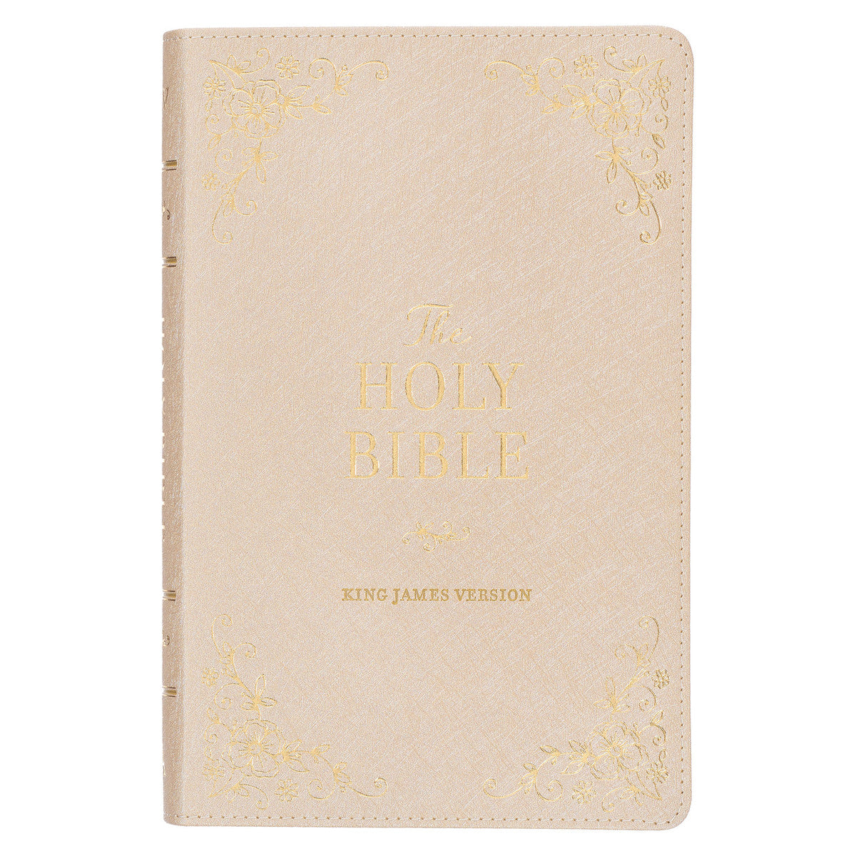 KJV Deluxe Gift Bible Thumb Index Pearlescent Taupe (Red Letter Edition)