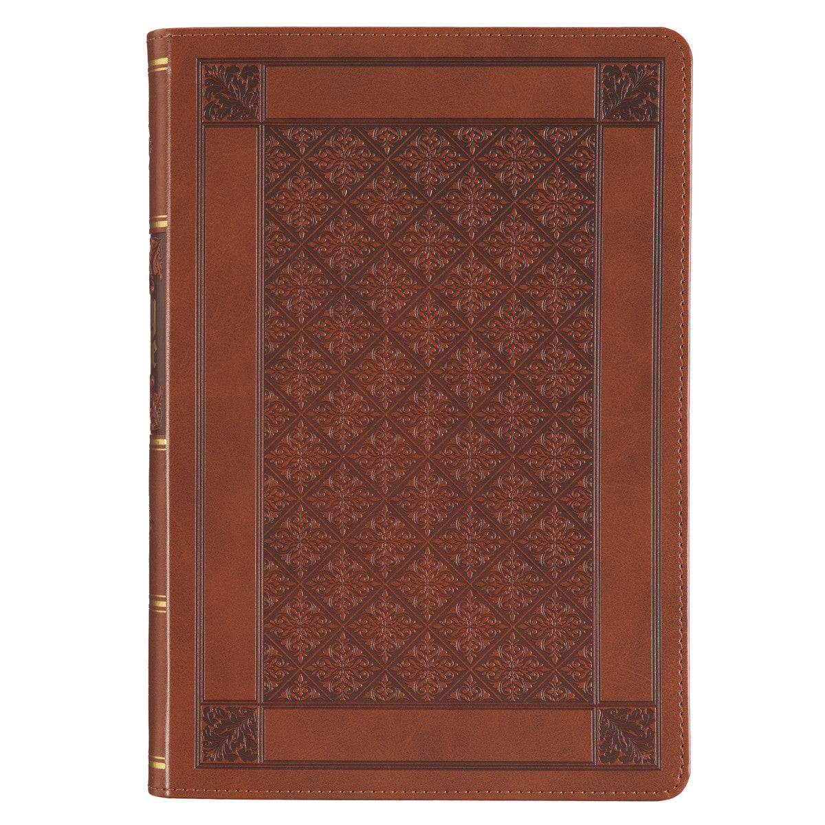 KJV Giant Print Full-Size Bible Thumb Index Brown (Red Letter Edition)