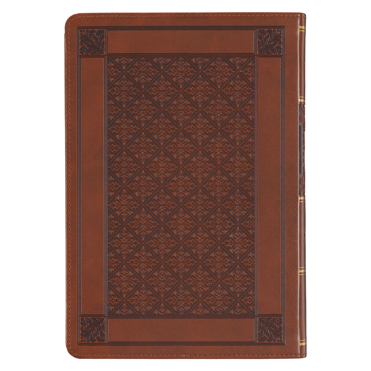 KJV Giant Print Full-Size Bible Thumb Index Brown (Red Letter Edition)