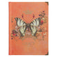 Journal: Grace Orange Butterfly With Metal Corners (Eph 2:8) (Secret Garden Series)