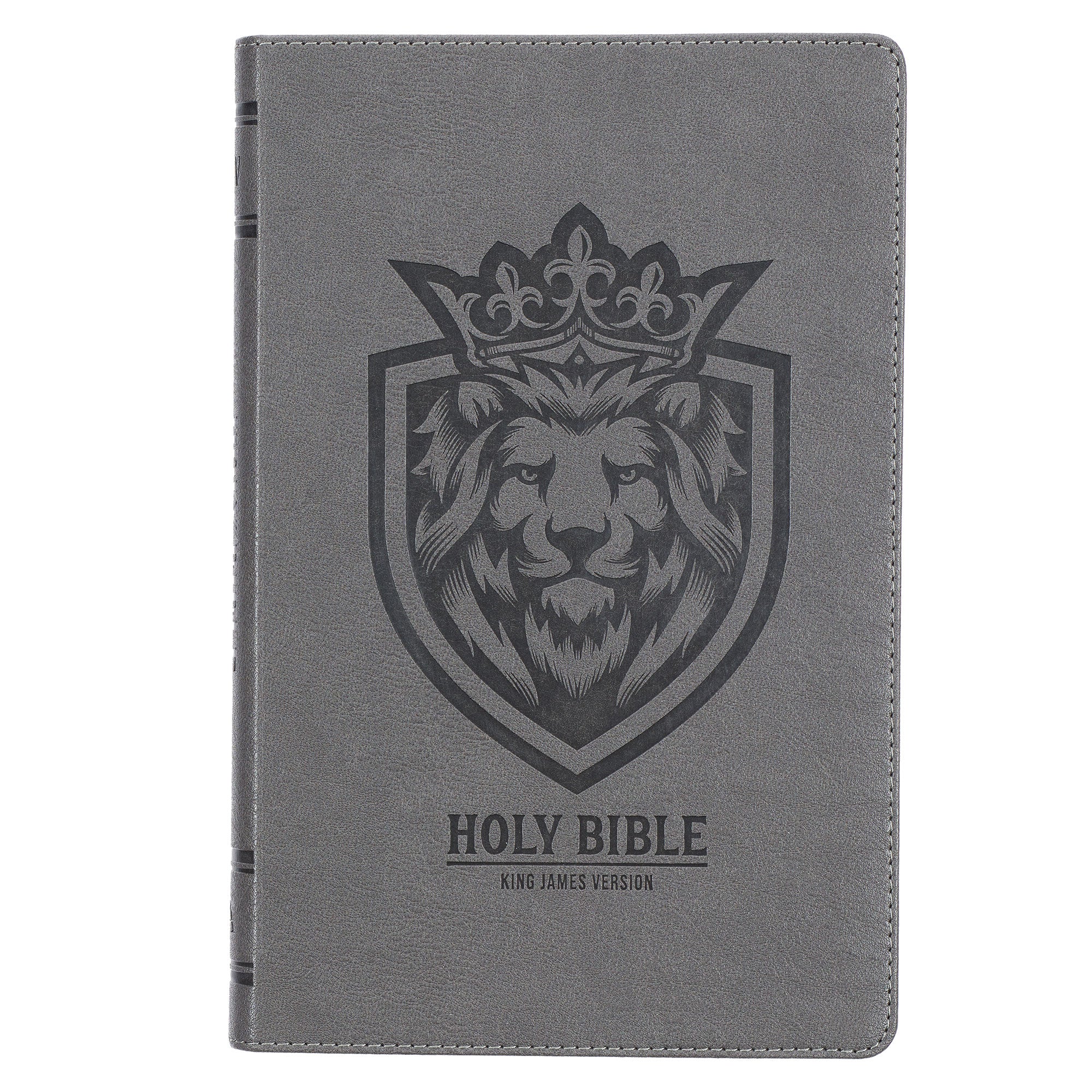 KJV Gift & Award Bible Charcoal (Black Letter Edition)