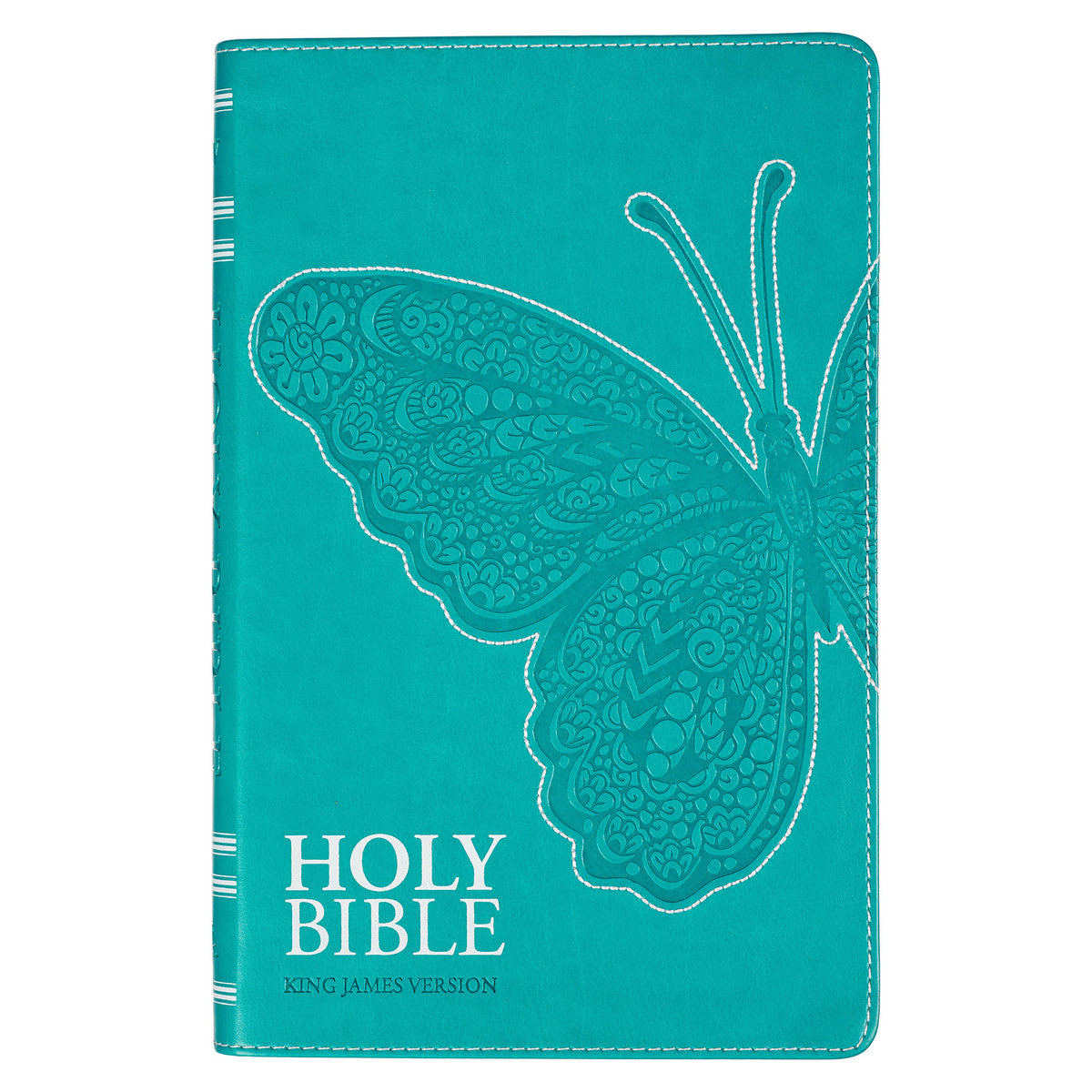 KJV Gift & Award Bible Teal Butterfly (Black Letter Edition)