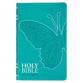 KJV Gift & Award Bible Teal Butterfly (Black Letter Edition)