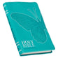 KJV Gift & Award Bible Teal Butterfly (Black Letter Edition)
