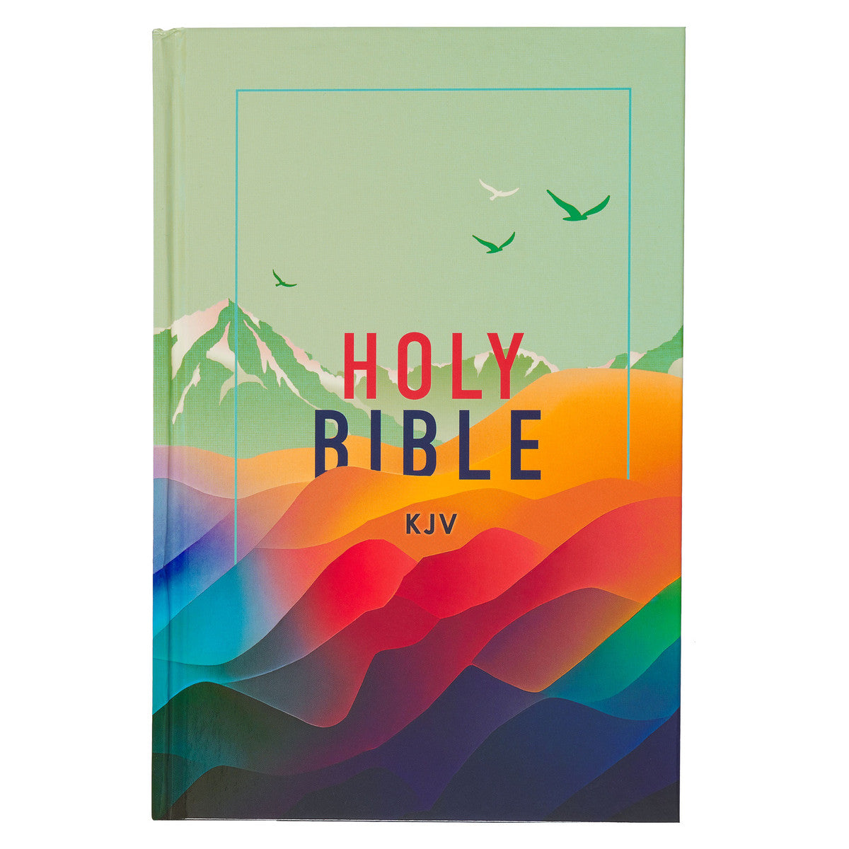 KJV Holy Bible For Children Teal Mountains