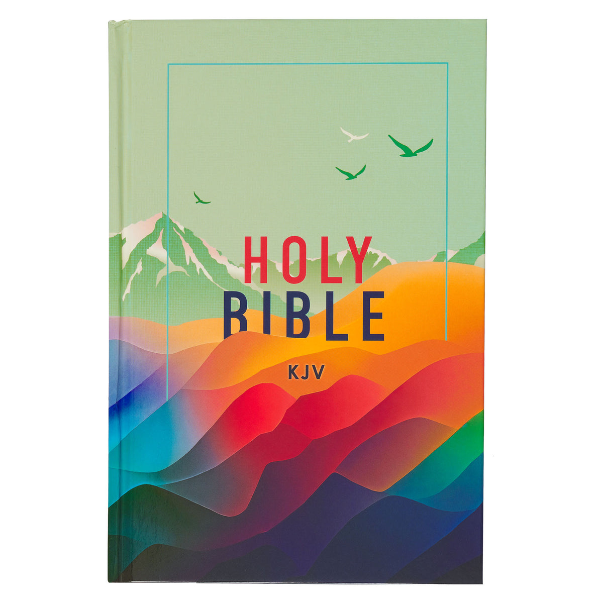 KJV Holy Bible For Children Teal Mountains