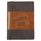 Journal Zippered: Man of God 1 Tim. 6:11, Brown