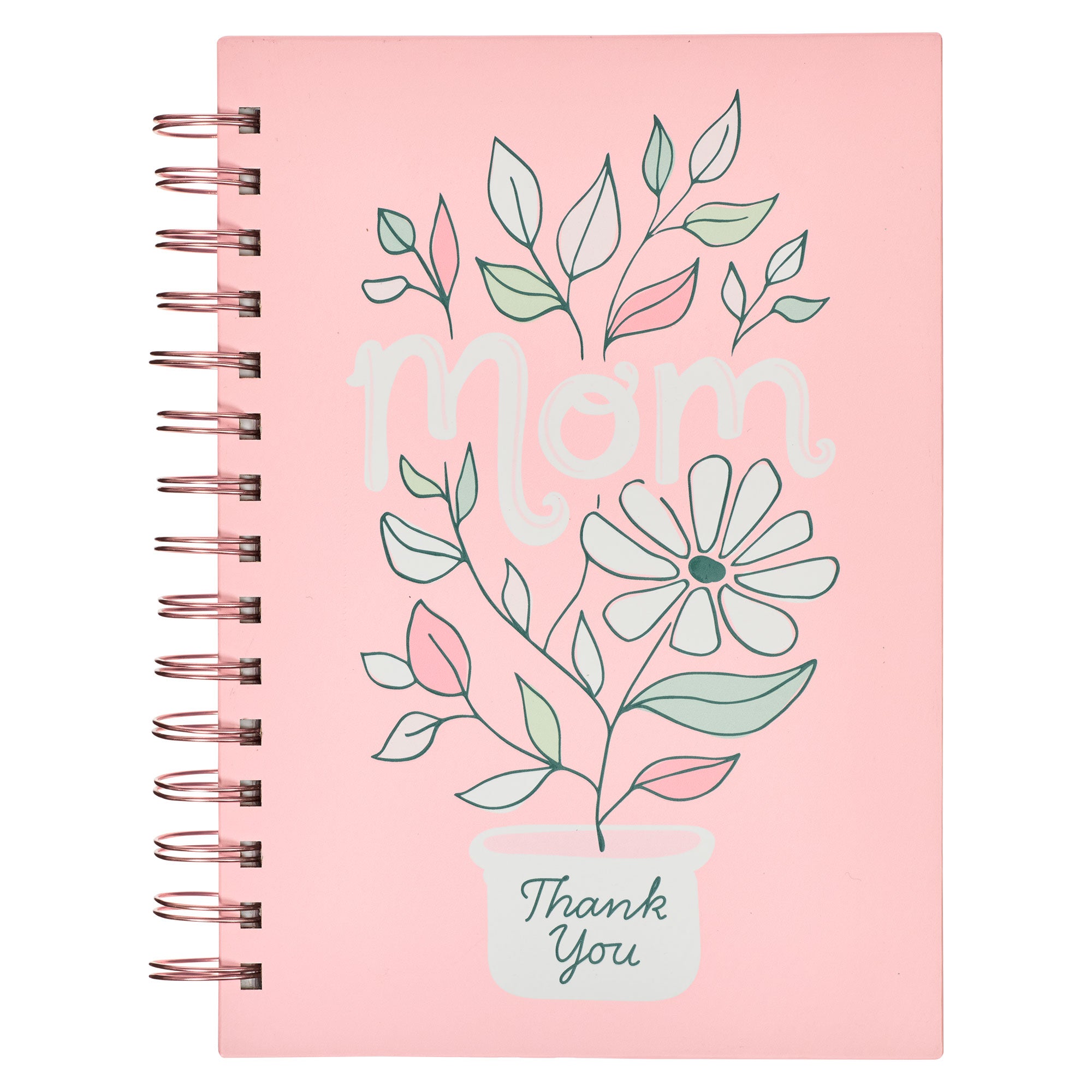 Journal: Mom Thank You,  1 Thess. 5:16-18, Pink (Blue Chair Blessing)