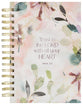 Journal: Trust in the Lord,  Prov. 3:5,  Purple Bloom Like the Flowers