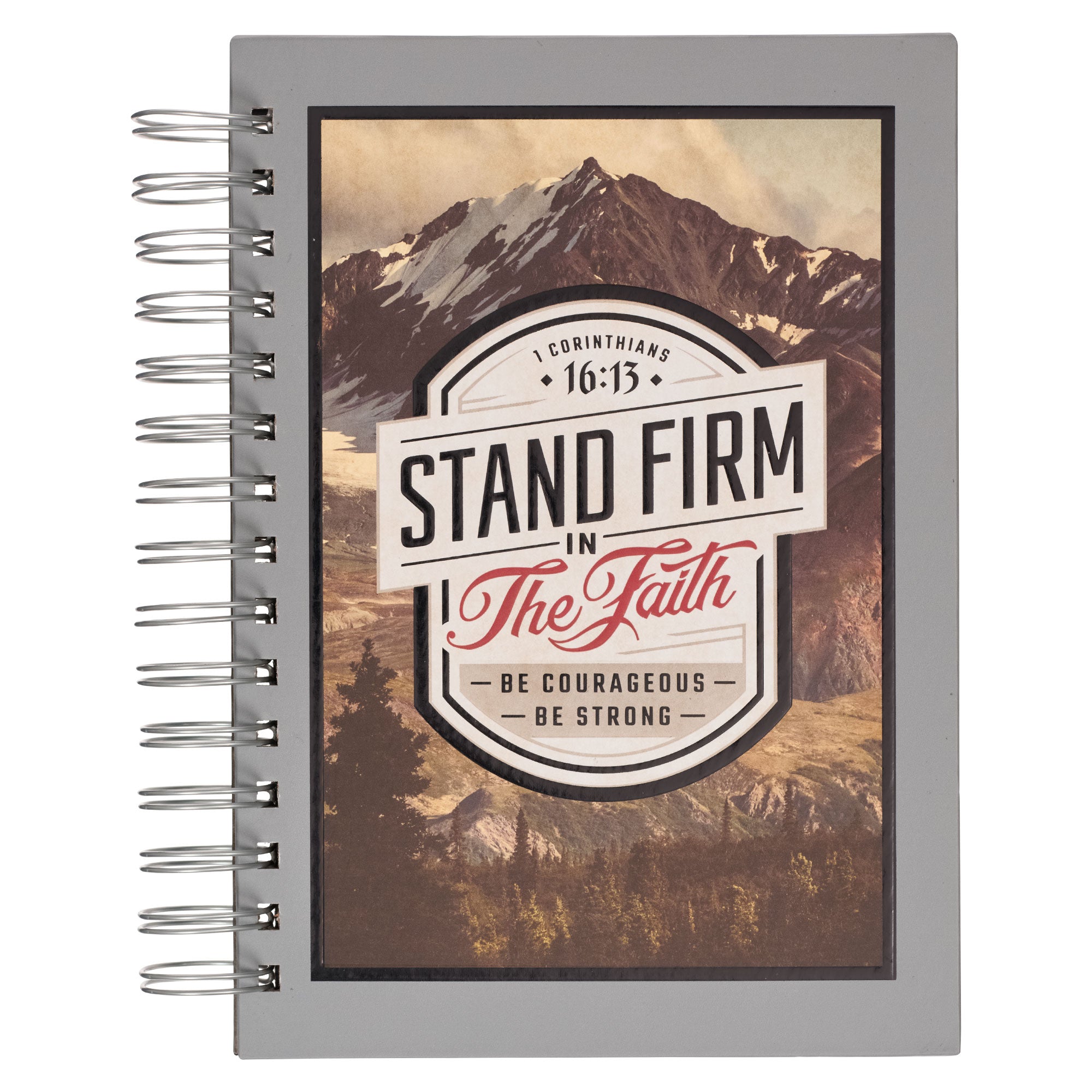 Journal: Stand Firm, 1 Cor. 16:13, Gray Mountain View