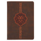 Journal: Strength & Courage, Josh. 1:9, Brown Lion
