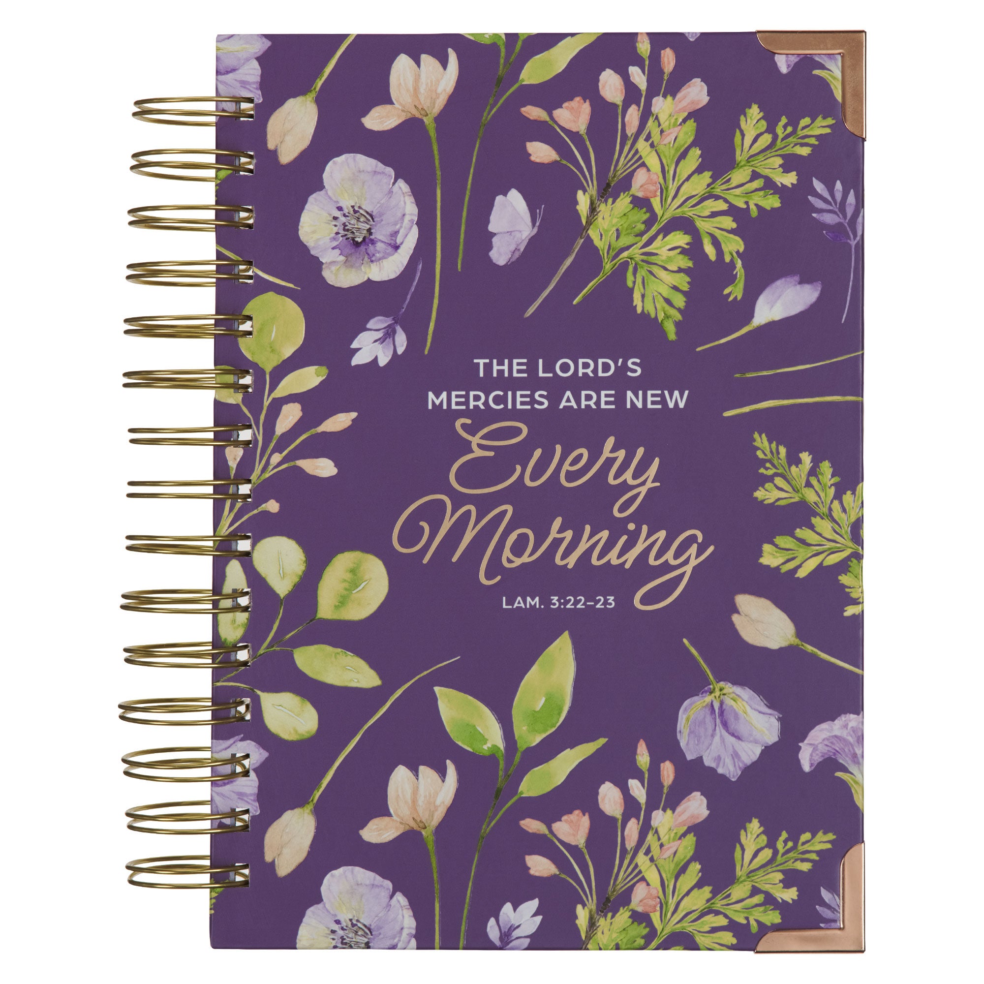 Journal: Lord's Mercies, Lam. 3:22-23, Purple Meadow