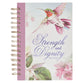 Journal: Strength and Digniity, Prov. 31:25, Purple Persevere Hummingbird