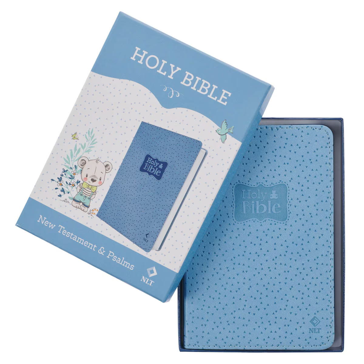 NLT Bible Blue (Black Letter Edition)