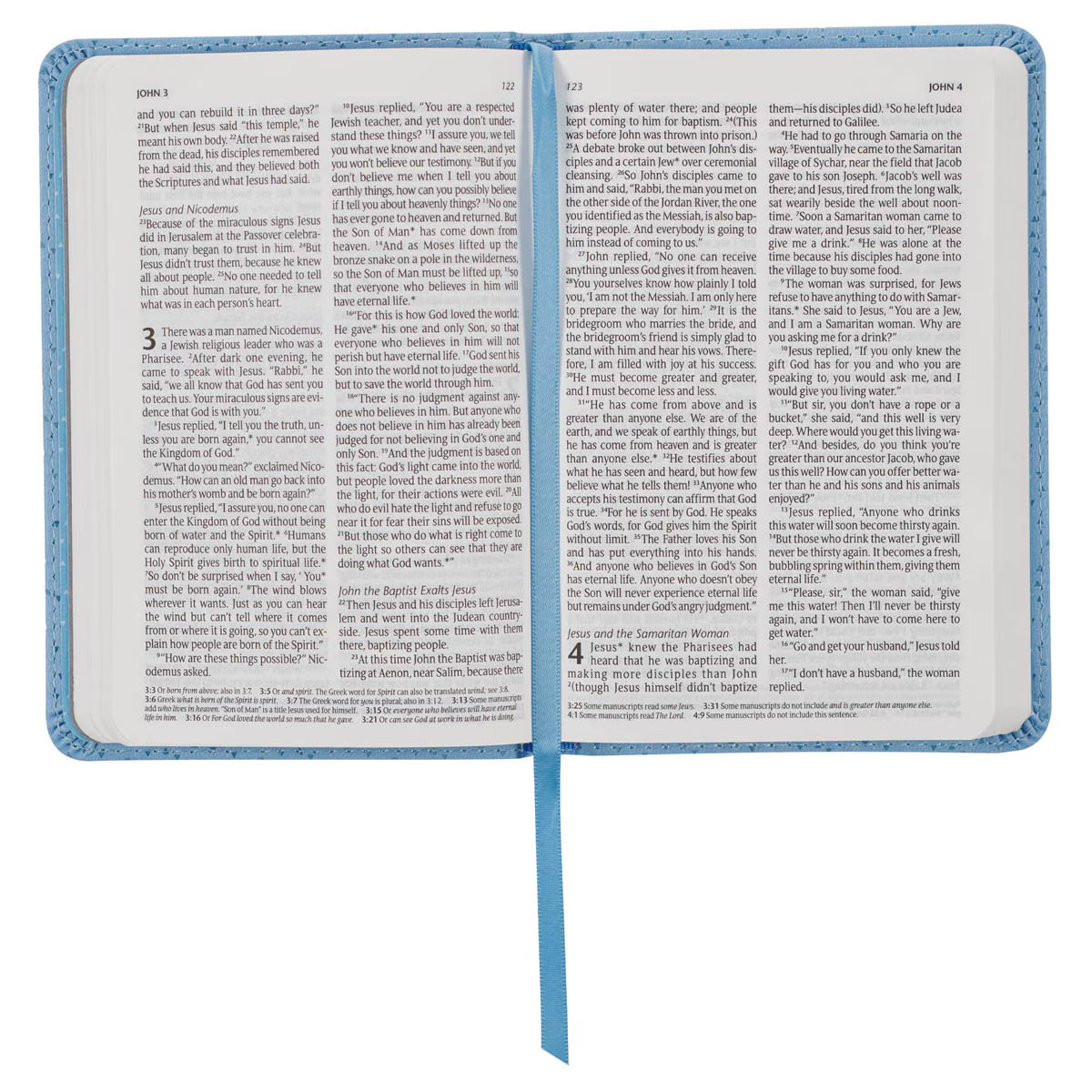 NLT Bible Blue (Black Letter Edition)