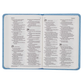NLT Bible Blue (Black Letter Edition)