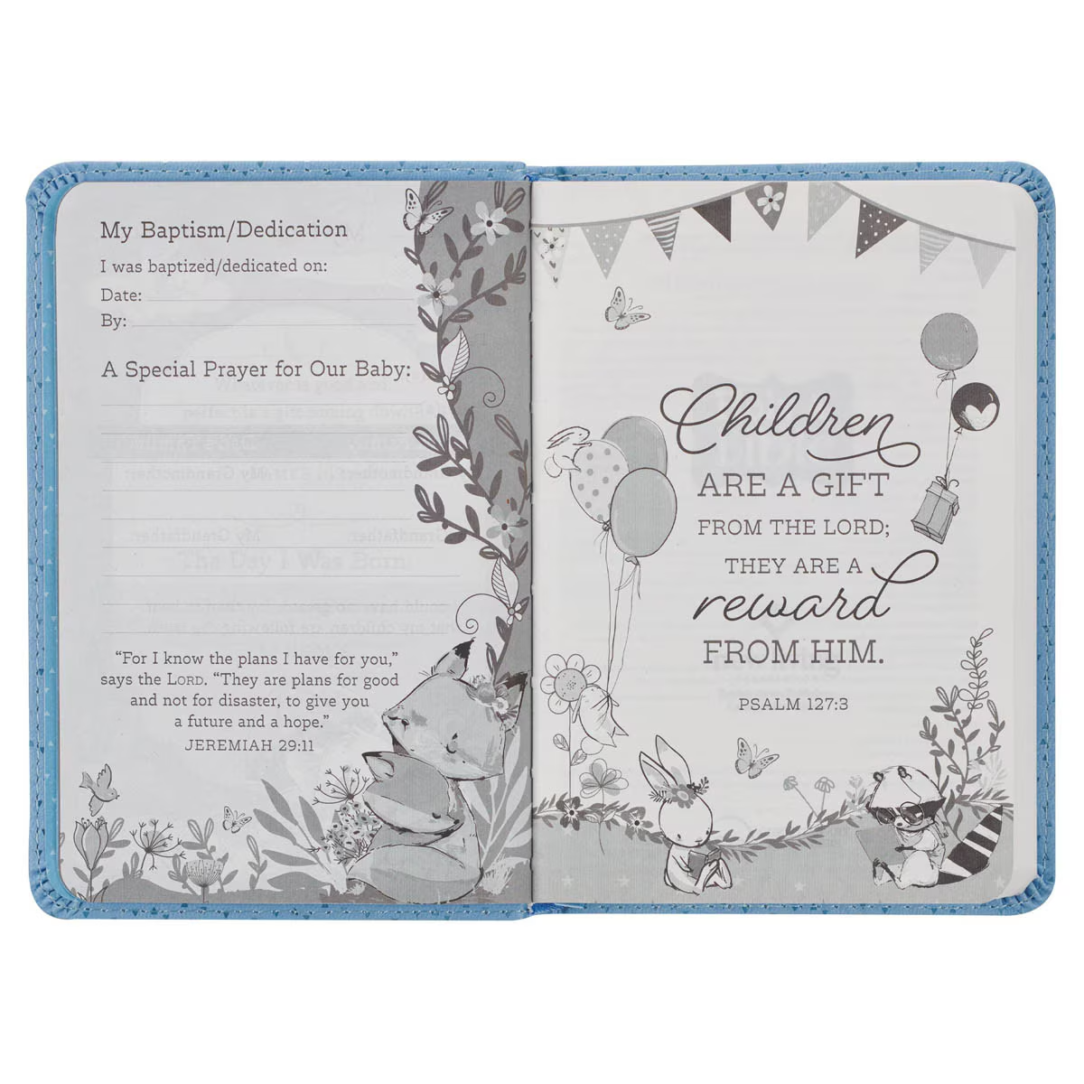 NLT Bible Blue (Black Letter Edition)