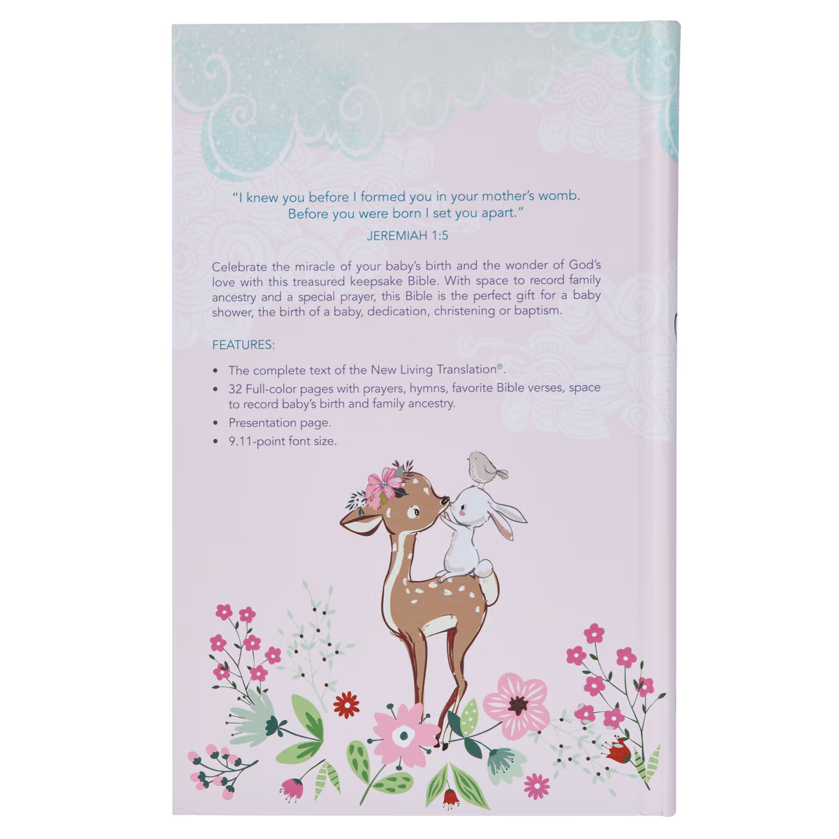 NLT Bible Pink (Black Letter Edition)