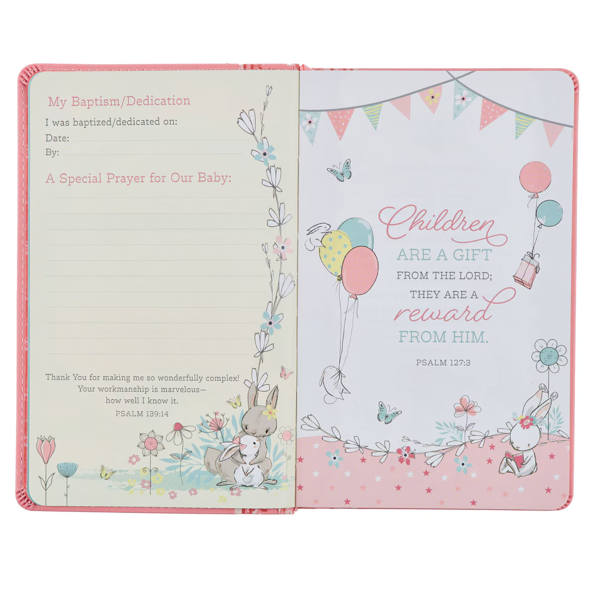 NLT Bible Pink (Black Letter Edition)