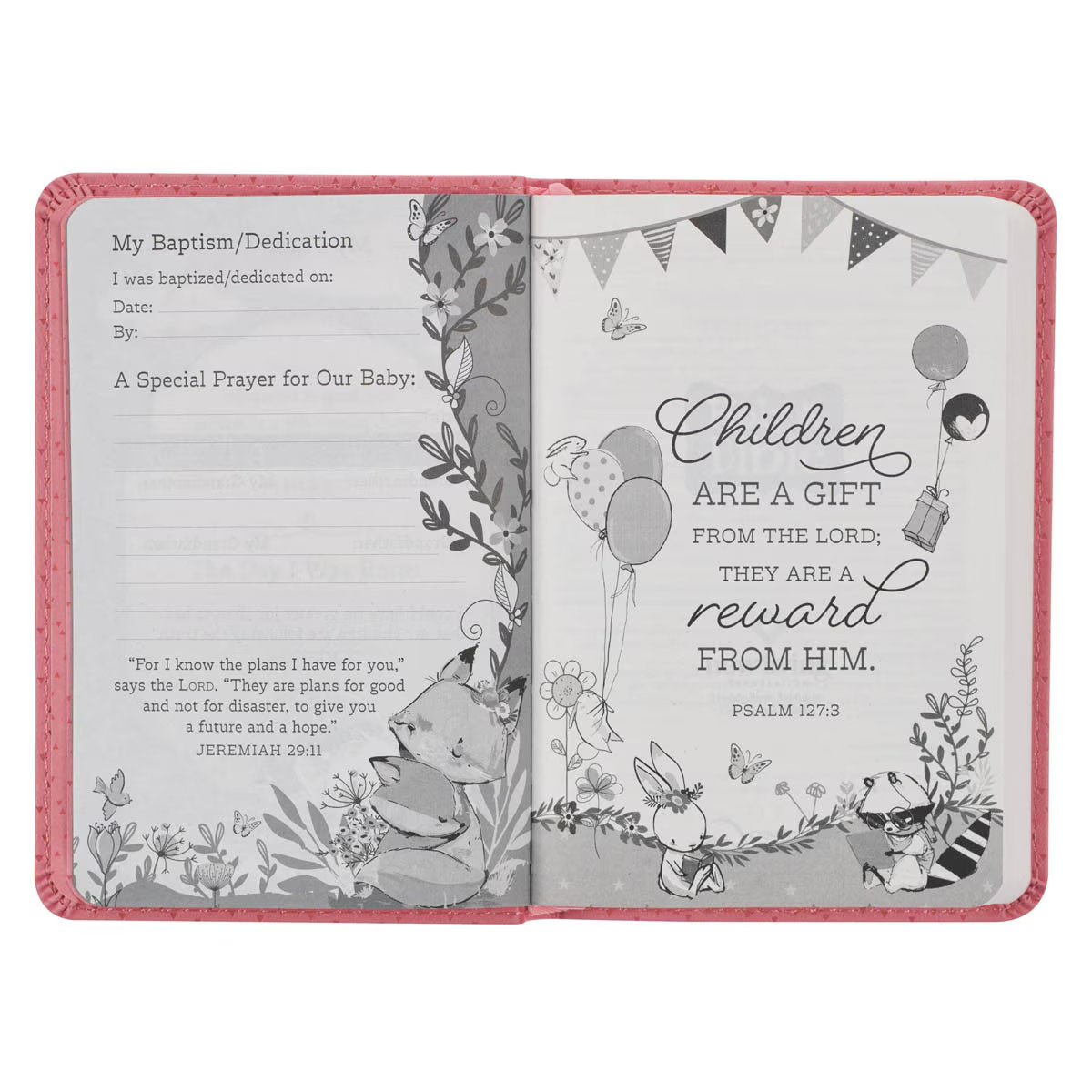 NLT New Testament and Psalms Pink (Black Letter Edition)