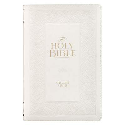 KJV Giant Print Bible, White