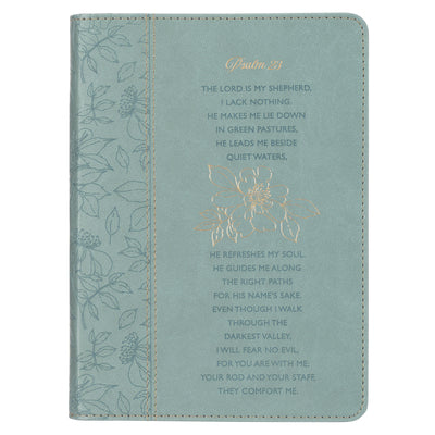 Journal: Lord is My Shepherd Ps. 23, Teal