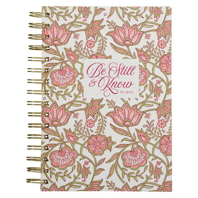 Journal: Be Still & Know Ps. 46:10, Pink