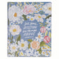 KJV Note-Taking Bible, Blue Floral (Black Letter Edition)