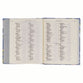 KJV Note-Taking Bible, Blue Floral (Black Letter Edition)