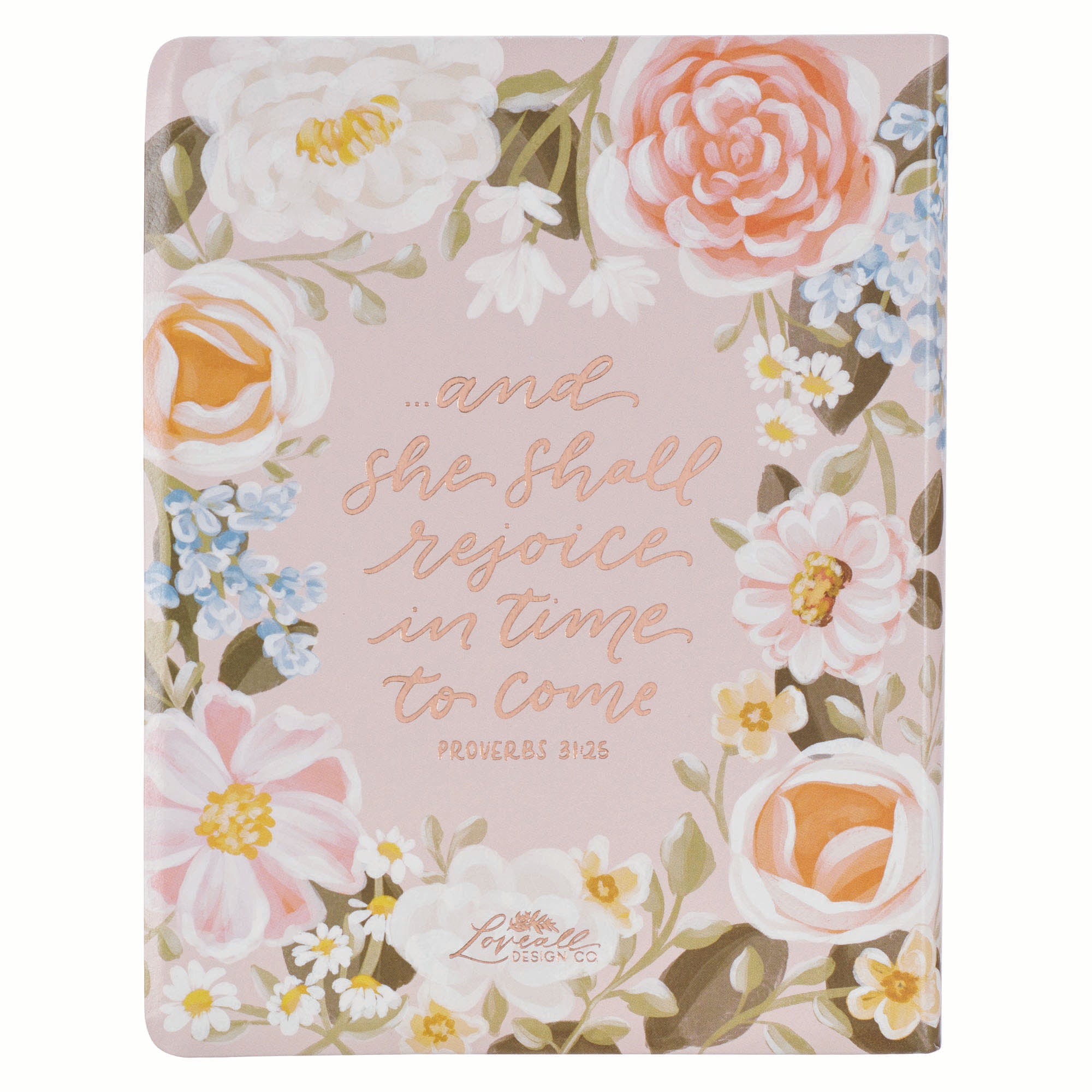 KJV Note-Taking Bible, Pink Floral (Black Letter Edition)