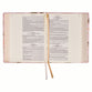 KJV Note-Taking Bible, Pink Floral (Black Letter Edition)