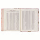 KJV Note-Taking Bible, Pink Floral (Black Letter Edition)