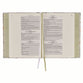 KJV Note-Taking Bible, Large Print, Sage Floral (Black Letter Edition)