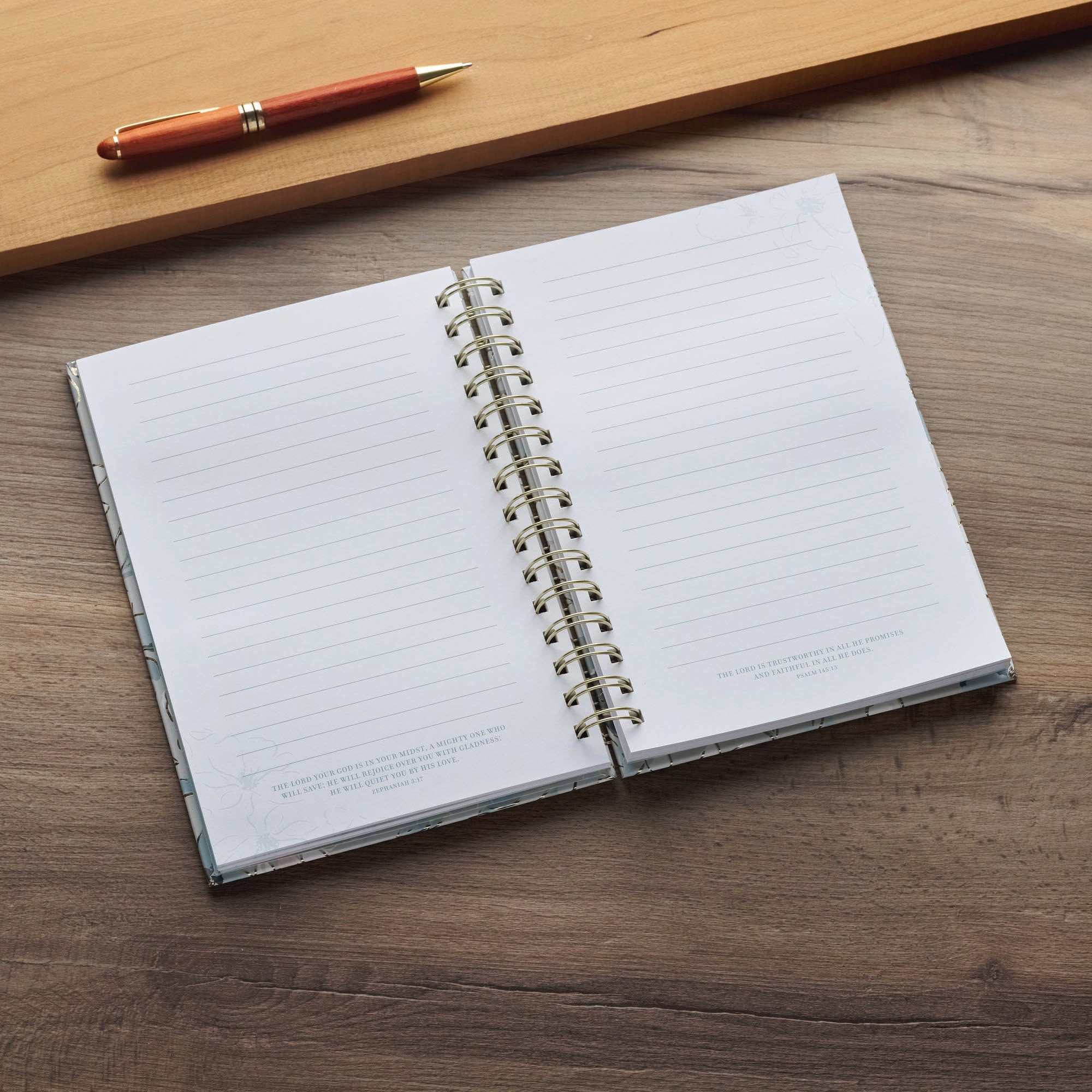 Journal: Commit to the Lord (Prov. 16:3) Floral