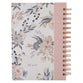 Journal: Be Still (Ps. 46:10) Floral (Peaceful Peach Blossoms Collection)