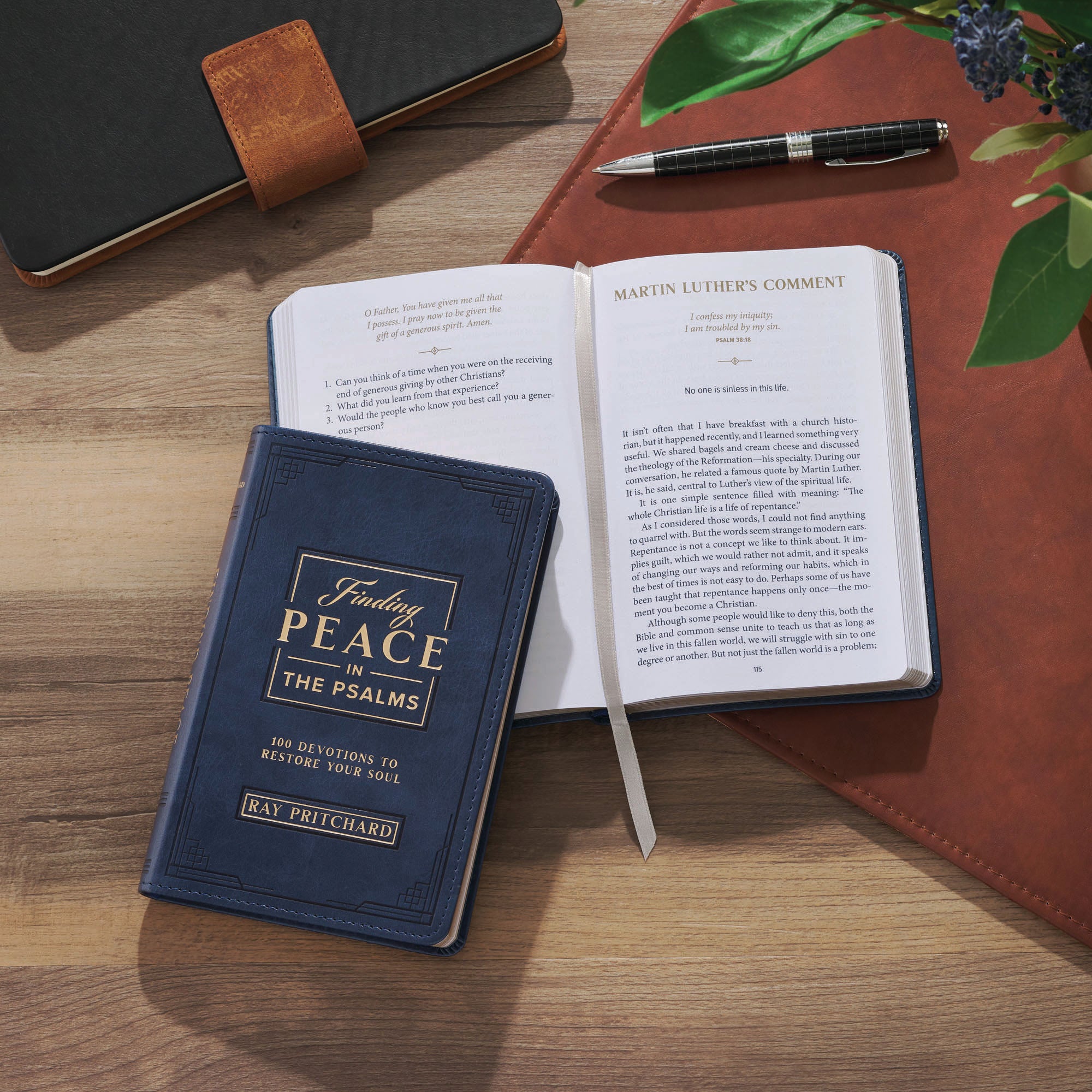 Finding Peace in the Psalms: 101 Devotionals to Restore Your Soul