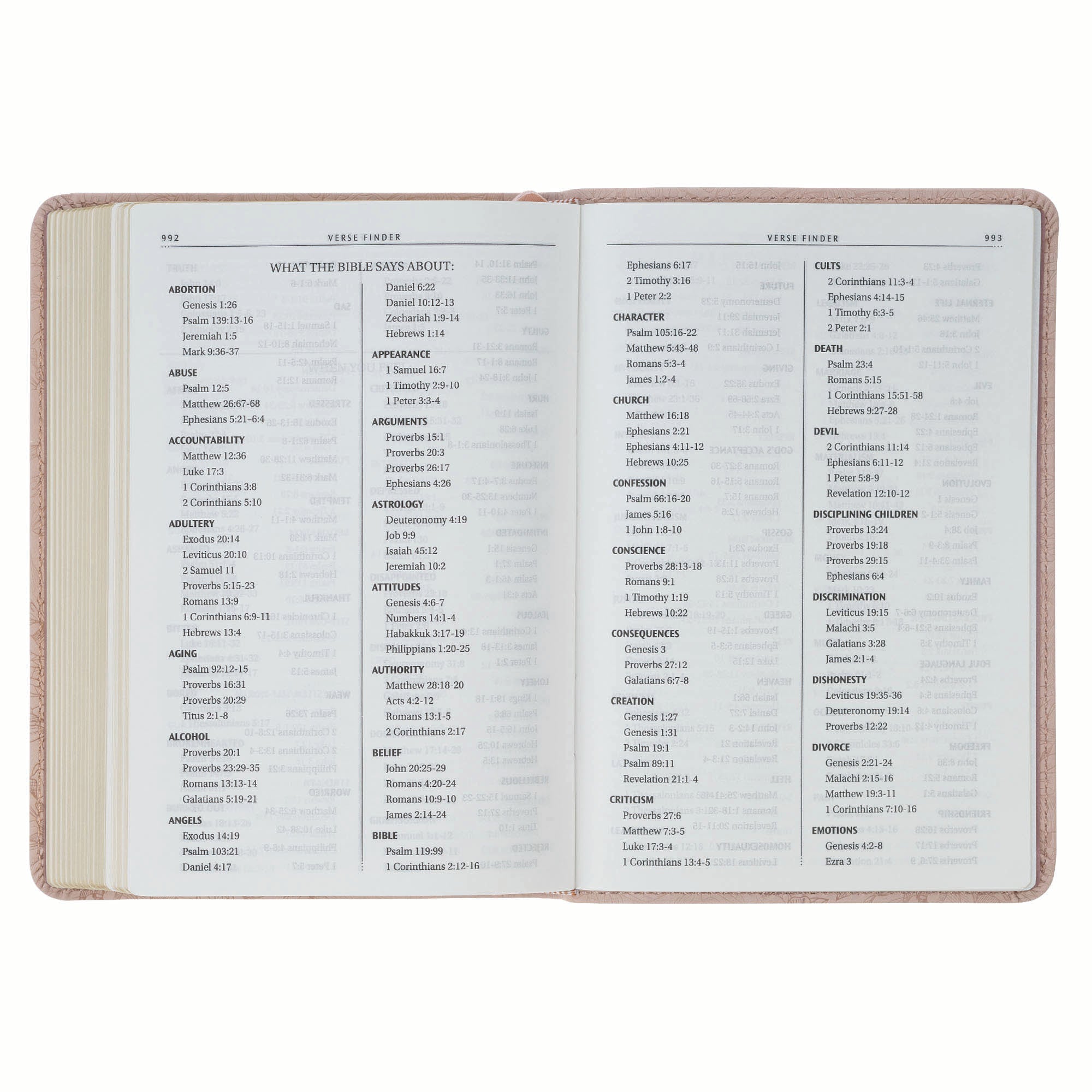 KJV Bible Compact, Pink