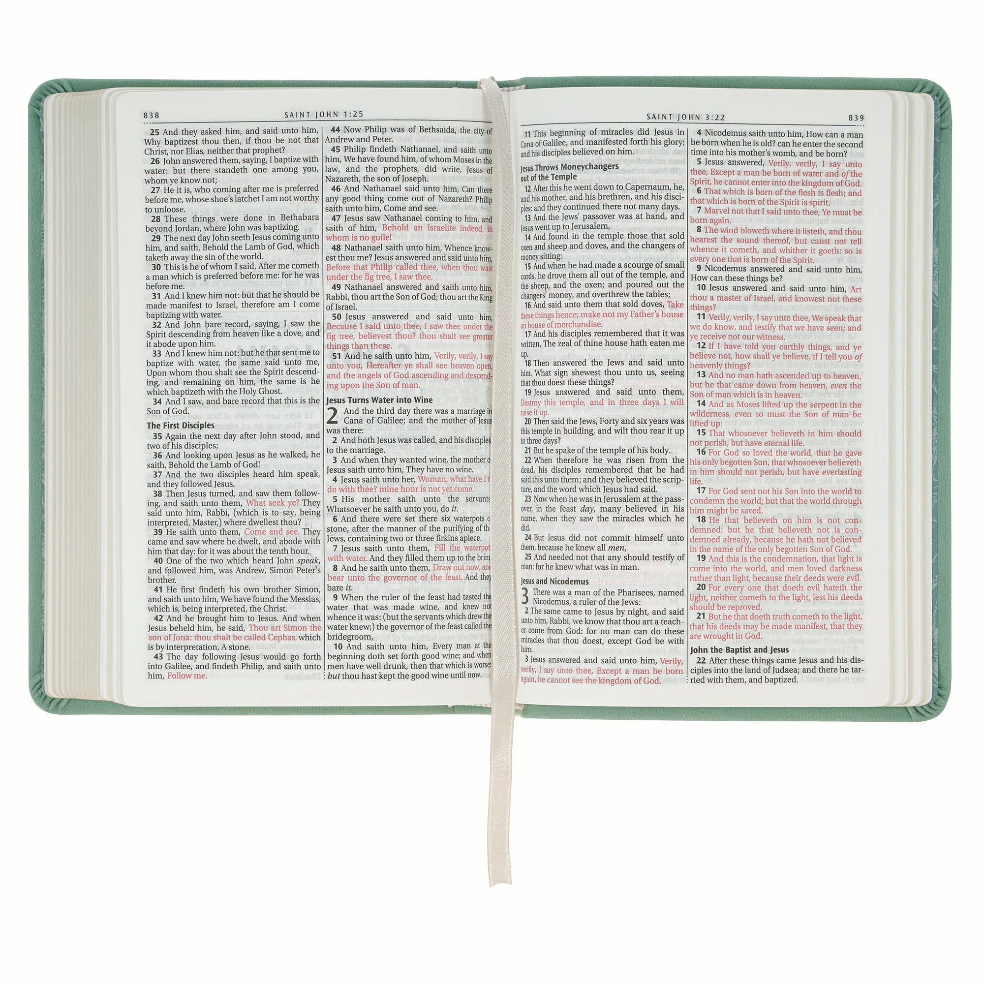KJV Bible Compact,  Teal