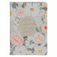 KJV Bible Compact, Gray Floral Printed (Ps. 23:3)