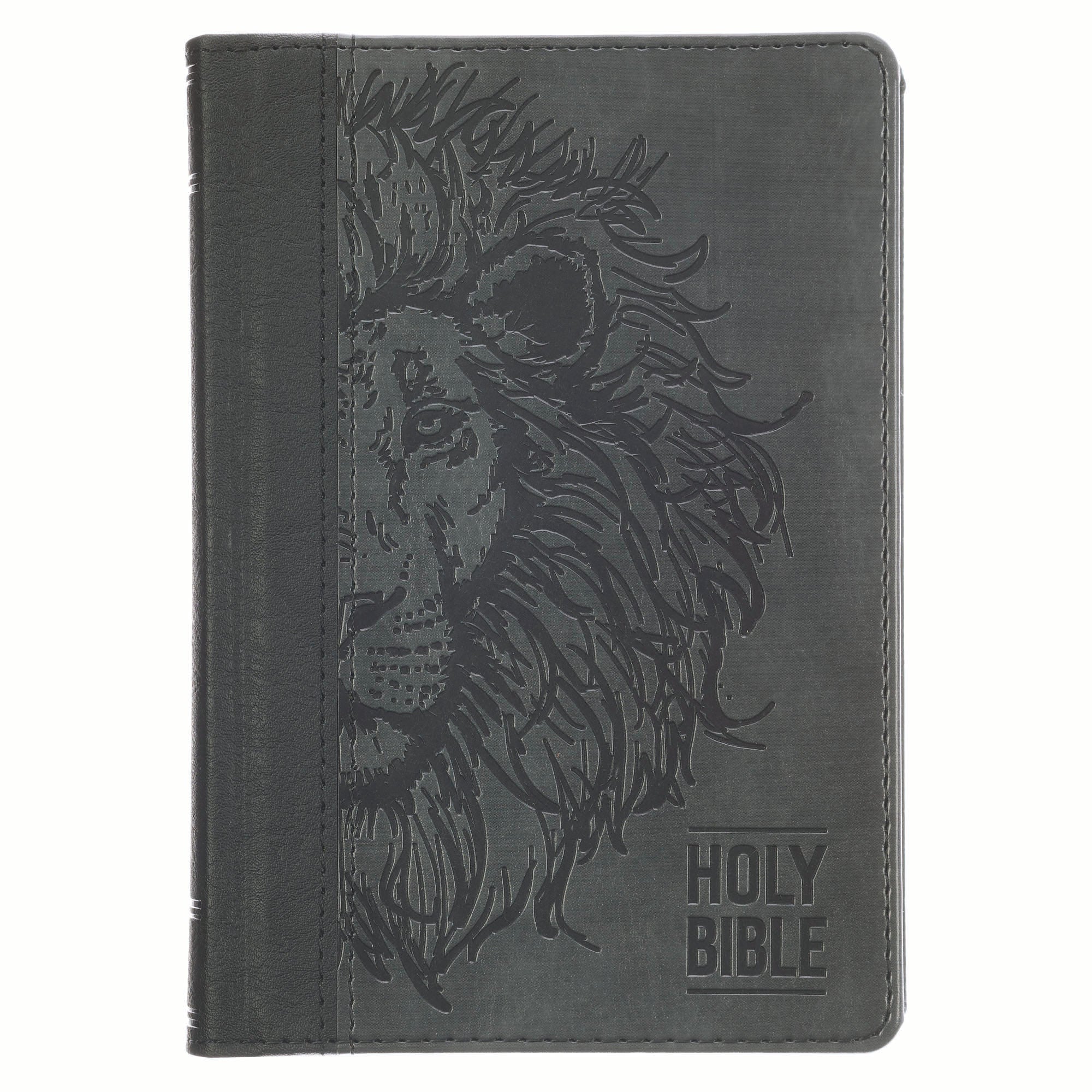KJV Bible Compact, Black/Gray