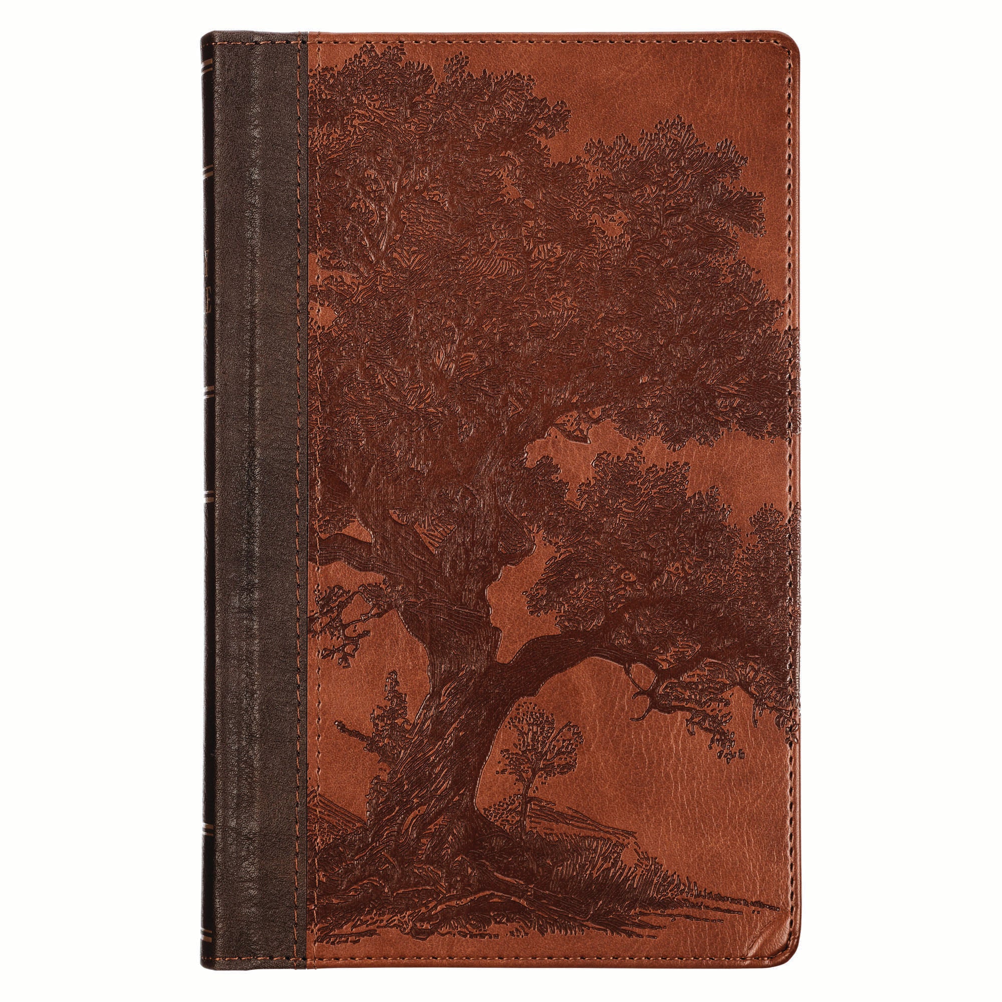 KJV Bible Giant Print Standard-size, Brown Trust Tree
